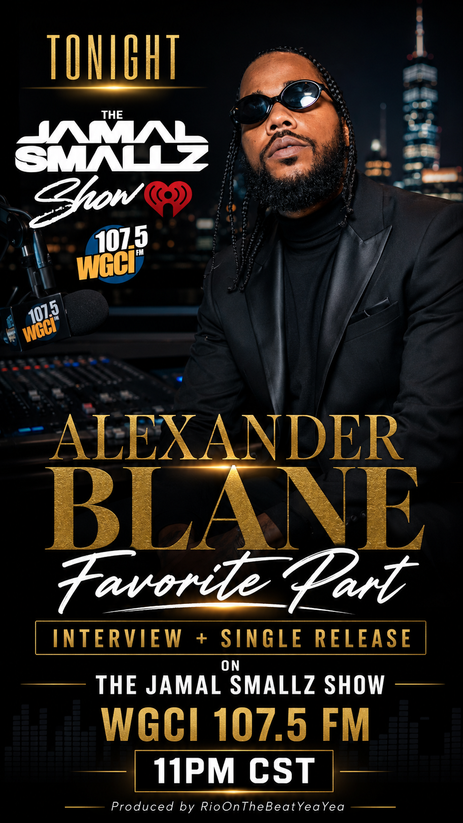 Alexander Blane interview poster